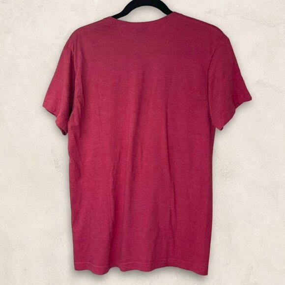 Disney Pixar Pizza Planet Tee Shirt Heather Red Size M - Picture 4 of 5